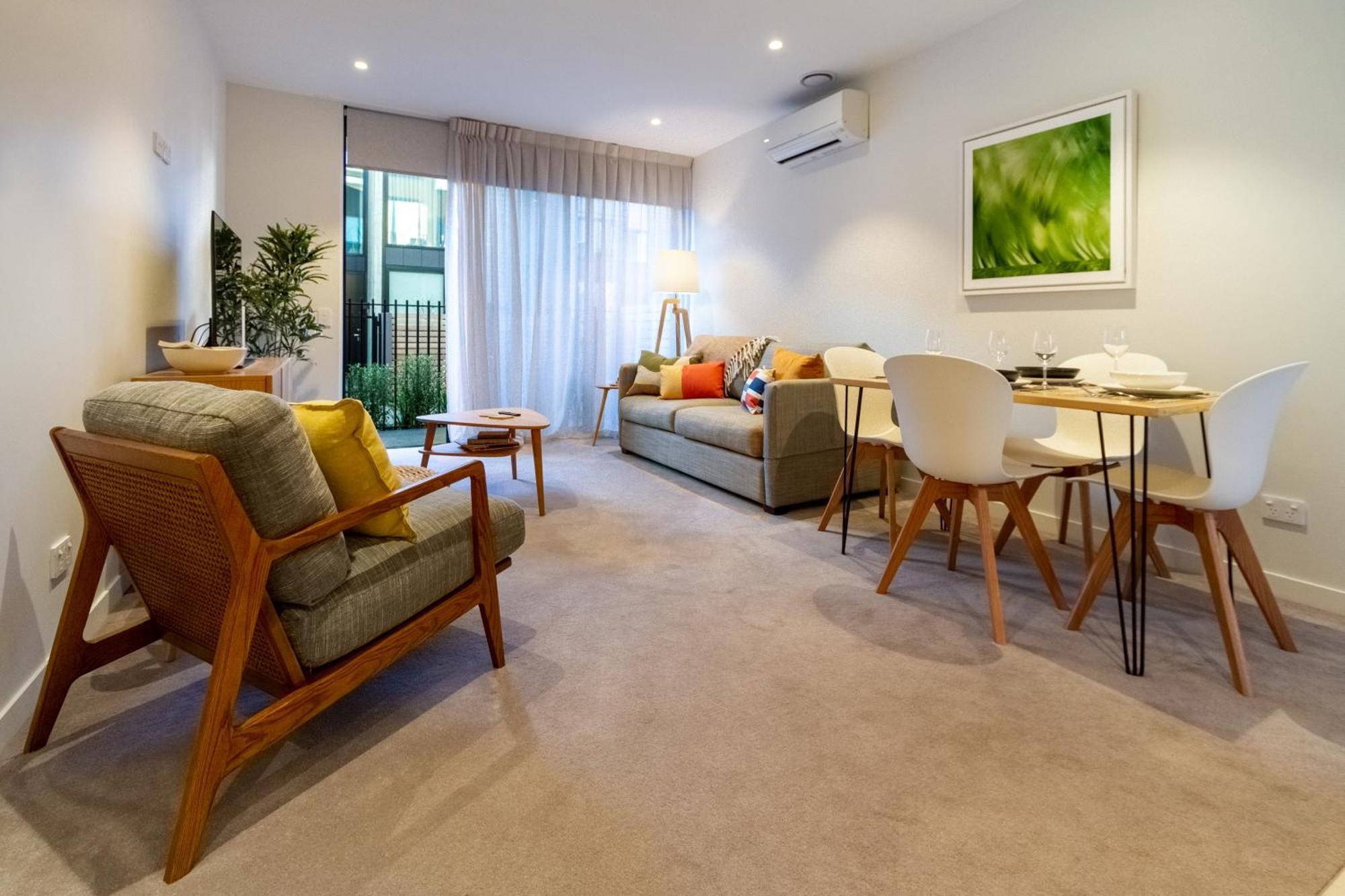 Latimer Square 1 Bed 1 Bath - Single Level كريستتشيرش المظهر الخارجي الصورة